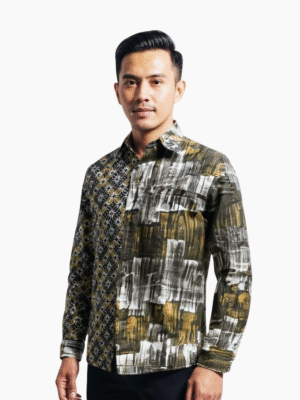 Semburat Rupa - Kemeja Batik Pria Lengan Panjang